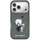 3. Etui Karl Lagerfeld Karl & Choupette Back MagSafe na iPhone 17 Pro - czarne