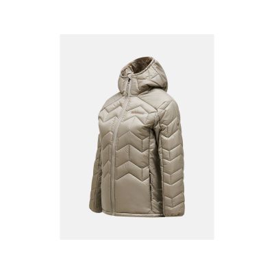 2. Kurtka PEAK PERFORMANCE Elevate Liner Hood Jacket Women beżowy