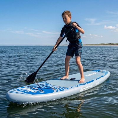 17. VIRTUFIT DESKA SUP SPLASH 225 Z AKCESORIAMI WAVE BLUE