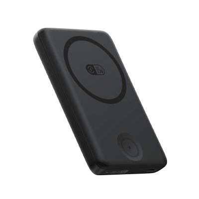 Powerbank Baseus EnerFill FT11 10000mAh 27W kompatybilny z MagSafe, do Apple Watch i smartfonów z kablem USB-C 20V/3A 30 cm - czarny