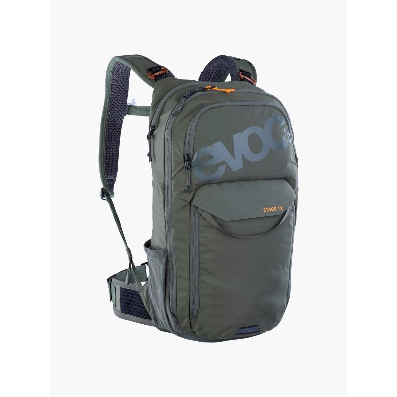 Plecak rowerowy EVOC Stage 12 dark olive