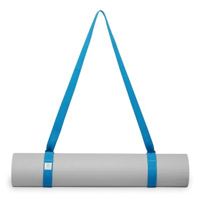 4. Pasek na matę do jogi Gaiam niebieski 61711BL