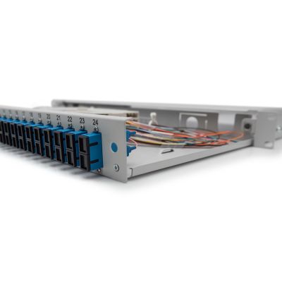 7. Digitus Panel światłowodowy, z wyposażeniem, SC, OS2