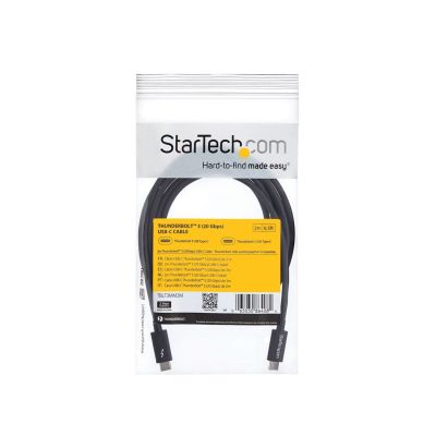 6. StarTech.com TBLT3MM2M kabel Thunderbolt 2 m 20 Gbit/s Czarny