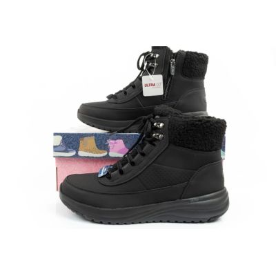10. Skechers On-The-Go buty zimowe damskie botki wodoodporne za kostkę