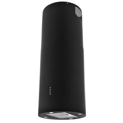 2. Okap wyspowy cylindryczny AKPO WK-4 ISLA BALMERA CZARNY (tuba, sterowanie mechaniczne)