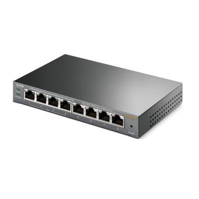 10. TP-Link TL-SG108PE Zarządzany L2 Gigabit Ethernet (10/100/1000) Obsługa PoE Czarny