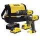 2. STANLEY ZESTAW V20 SFMCK465D2S (SFMCD711+SFMCF800) 2x2,0Ah
