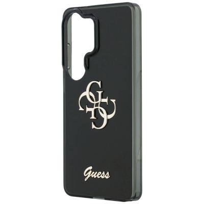 6. Etui Guess IML Big Metal 4G Script na Samsung Galaxy S26 Ultra - czarne