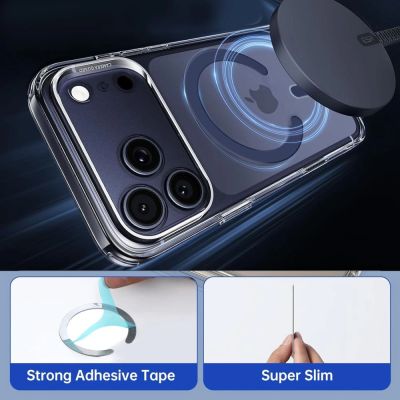 7. Pierścień magnetyczny MagSafe Tech-Protect MMP-200 na telefon - granatowy