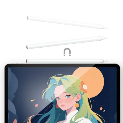 6. Rysik stylus pojemnościowy Acefast V2 do iPad z 2 wymiennymi końcówkami - biały