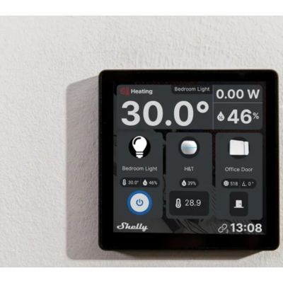 2. Shelly Wall Display Black + BLU H&T Black