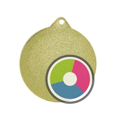 3. Medal  z nadrukiem luxor jet