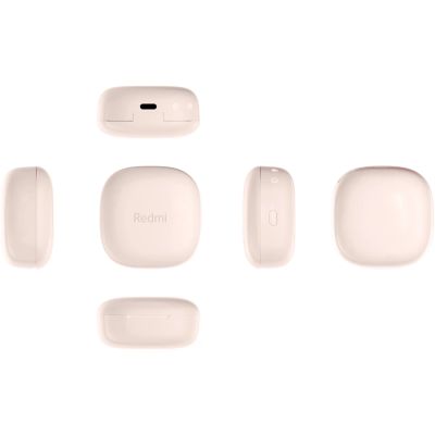 2. Słuchawki bezprzewodowe Xiaomi Redmi Buds 6 Play - różowe