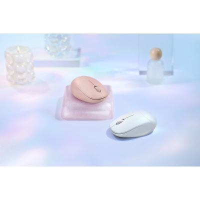 7. Mysz bezprzewodowa ASUS MD101 Fragrance Mouse Wireless /Bluetooth Iridescent White