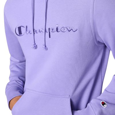 4. Bluza męska Champion Hooded Sweatshirt fioletowa 220782 VS024