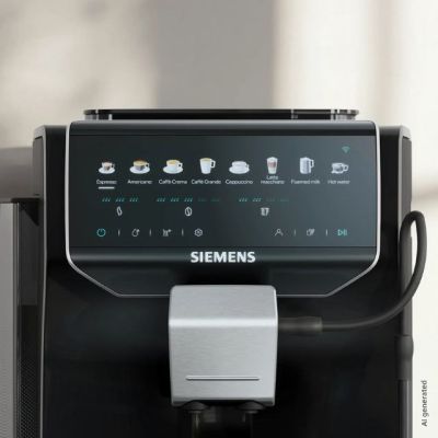 3. Ekspres ciśnieniowy Siemens EQ500 iAroma TP553E07 15bar | Piano black