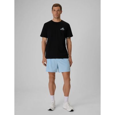7. T-shirt regular z nadrukiem męski 4F 4FRSS26TTSHM4299-20S