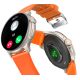 4. Smartwatch Męski RUBICON RNCF12 Tytan/Orange SMARUB245