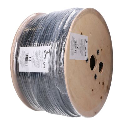 4. Extralink CAT6A FTP (F/UTP) OUTDOOR TWISTED PAIR WITH GEL 305M kabel sieciowy