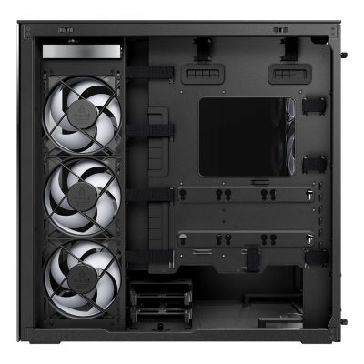 7. Obudowa Arctic Xtender Schwarz Glasfenster ohne GPU mount