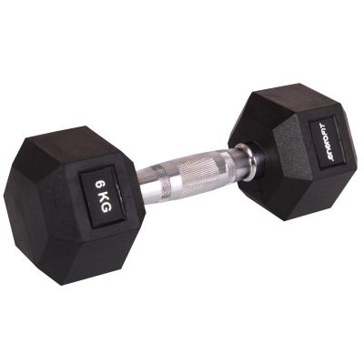 5. HANTLA GUMOWA HEX 6 KG ENERO FIT