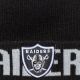 3. Czapka zimowa New Era NFL Las Vegas Raiders Wordmark Black Cuff Knit Beanie Czarna - 60691248