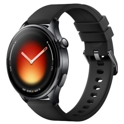 Xiaomi Watch 5 3,91 cm (1.54") AMOLED 47 mm Cyfrowy 480 x 480 px Ekran dotykowy Czarny GPS
