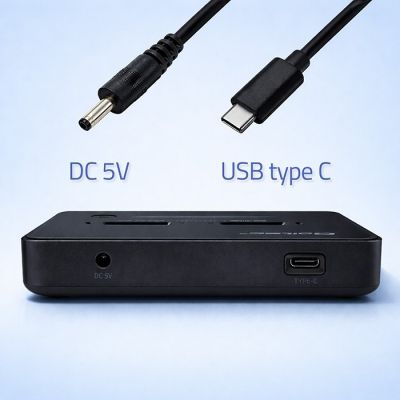 20. Qoltec Stacja dokująca dysków SSD M.2 NVMe| PCIe | USB-C | 20Gb/s | DUAL 2 x 8TB | klonowanie offline