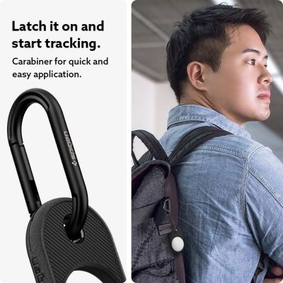 3. Etui Spigen Vault na Apple AirTag - czarny mat