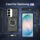 8. Etui na Samsung Galaxy S26 z przesuwaną osłoną aparatu i obrotową podstawką kompatybilne z MagSafe - czarne