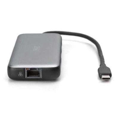 7. Digitus Stacja dokująca USB-C, 7-portowa