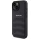 2. Etui AMG Leather Debossed Lines do iPhone 15 Plus - czarne