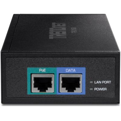 2. Iniektor Trendnet TPE-319GI 10G PoE++, 10 Gigabit Ethernet, 1000/10000, IEEE 802.3, IEEE 802.3ab, IEEE 802.3af, IEEE 802.3an, IEEE 802.3bt, IEEE 802.3bz, IEEE 802.3u, 0.7 W, 90 W
