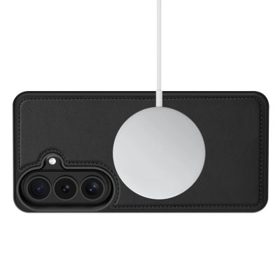 5. Etui Tech-Protect Wallet MagSafe na Samsung Galaxy S26 - czarne matowe