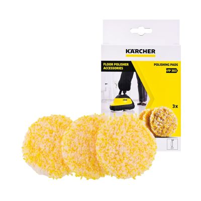 2. Pady polerujące - posadzka / linoleum / PVC - 3 szt. KARCHER - 2.863-198.0
