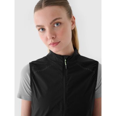 9. Bezrękawnik do biegania ultralight damski 4F 4FRAW24TVJAF212-20S