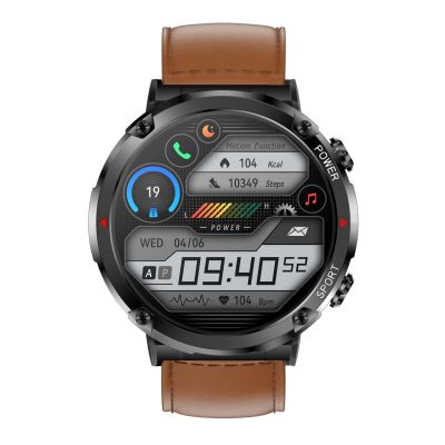4. Smartwatch Gravity GT21-4 + Czarny Pasek Silikonowy