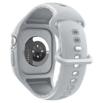 8. Pasek Spigen Liquid Air Pro na Apple Watch 10 46 mm - szary