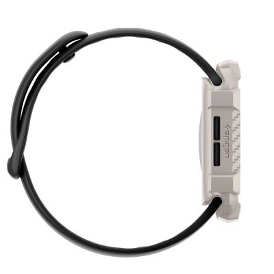 8. Etui Spigen Rugged Armor na Apple Watch 42 mm - beżowe