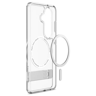 5. Etui Spigen Ultra Hybrid S Mag MagSafe na Samsung Galaxy S26+ - przezroczysto-białe