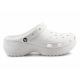 5. Crocs Classic Platform Glitter Clog W 207241-0WV Chalk