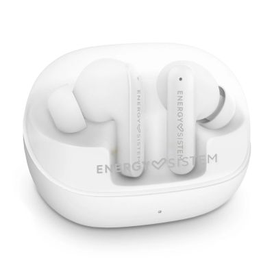 3. Słuchawki bezprzewodowe Energy Sistem True Wireless Earphones Serenity ANC z mikrofonem Bluetooth białe