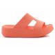 11. Klapki Crocs Getaway Platform H-Strap W 209409-84F