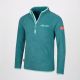 4. Bluza polarowa dla dziewczynki/chłopca z zamkiem Trollkids Kids Nordland Half Zip zielona (707-332)