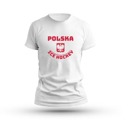 2. Koszulka Polska Ice Hockey Jr SREBPLICE-RD-12