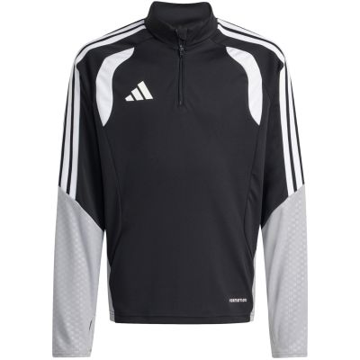 10. Bluza dla dzieci adidas Tiro 26 Competition Training Top czarno-szara KA7572