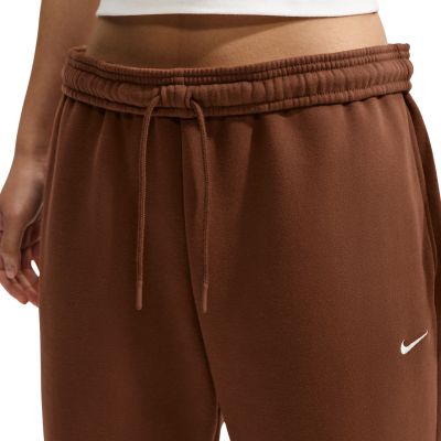 5. Spodnie damskie Nike Studio Fleece jasny brąz IM8076 259