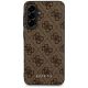 2. Etui Guess 4G Metal Gold Logo na Samsung Galaxy A36 - brązowe