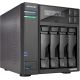 13. NAS Asustor AS6704T; Tower; 4x (3.5" SATA HDD/ 2.5" SSD); Intel Celeron N5105; 4GB DDR4 SODIMM (max. 16GB), 2x 2.5GbE, 4x M.2 2280 NVMe PCIe 3.0, 2x USB 3.2 Gen, 1x HDMI 2.0b, 1x optional 10 GbE card